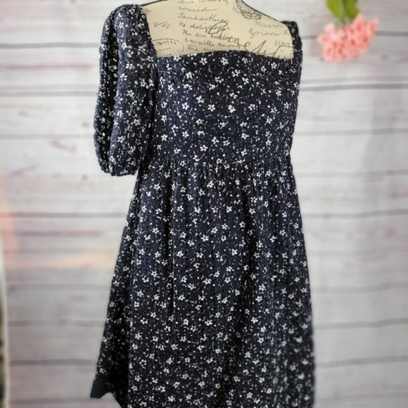 Anthropologie Maeve Lillianne Eyelet Mini Dress - Picture 2 of 5
